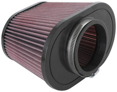 K&N Universal Clamp-On Air Filter 3.5in Flg ID x 8.5x5.25in B OD x 6.25x4in T OD x 5.5in H - Circuit Hero