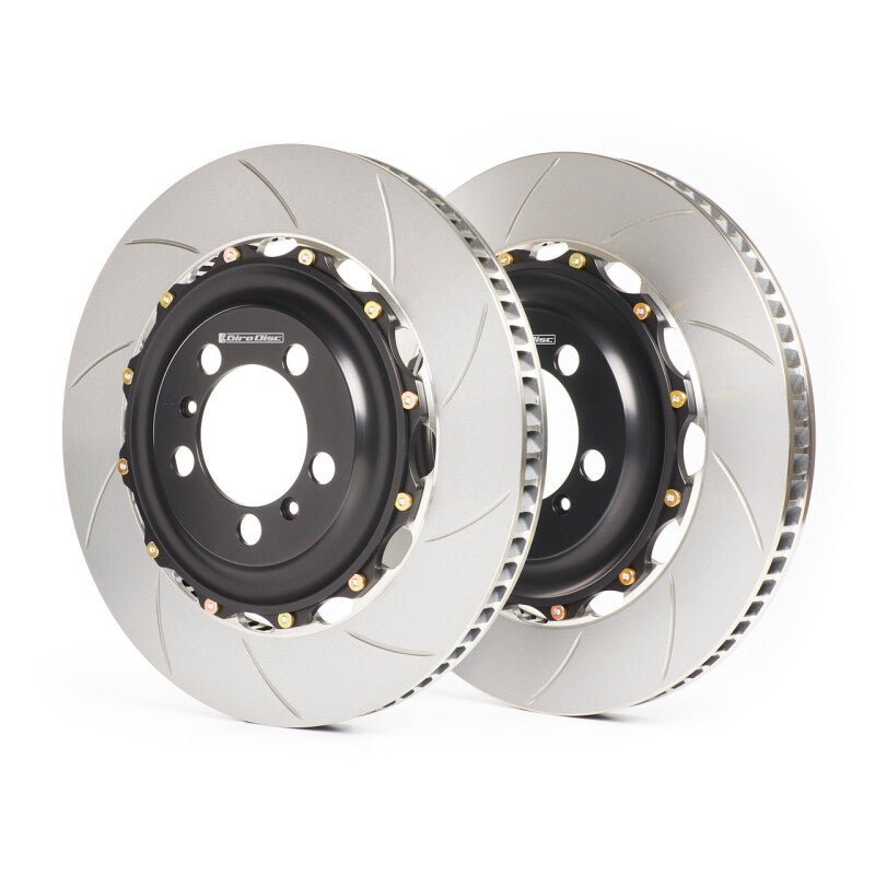 GiroDisc Audi C7 S6/S7/RS6/RS7 356x22mm Rear 2-Piece Slotted Rotors - Circuit Hero