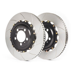 GiroDisc Audi C7 S6/S7/RS6/RS7 356x22mm Rear 2-Piece Slotted Rotors - Circuit Hero