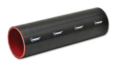 Vibrant Silicone Straight Hose Coupler 1.875in ID x 12.00in Long - Gloss Black - Circuit Hero