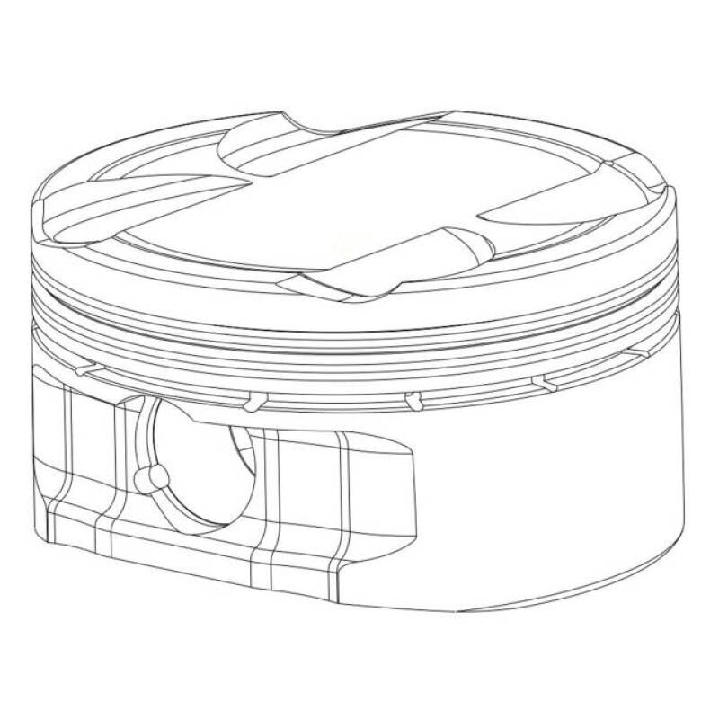 CP Piston & Ring Set BMW/Toyota B58 - Bore (82mm) - CR (11:1) - Set of 6 - Circuit Hero
