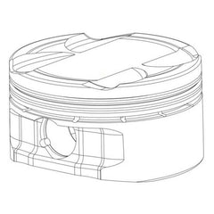 CP Piston & Ring Set BMW/Toyota B58 - Bore (82mm) - CR (11:1) - Set of 6 - Circuit Hero