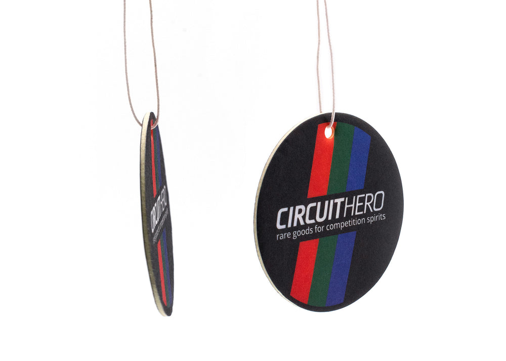 Circuit Hero Flag Logo Round Air Freshener - Set of 5 - Circuit Hero