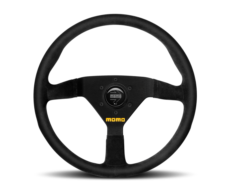 Momo MOD78 Steering Wheel 320 mm - Black Leather/Black Spokes - Circuit Hero