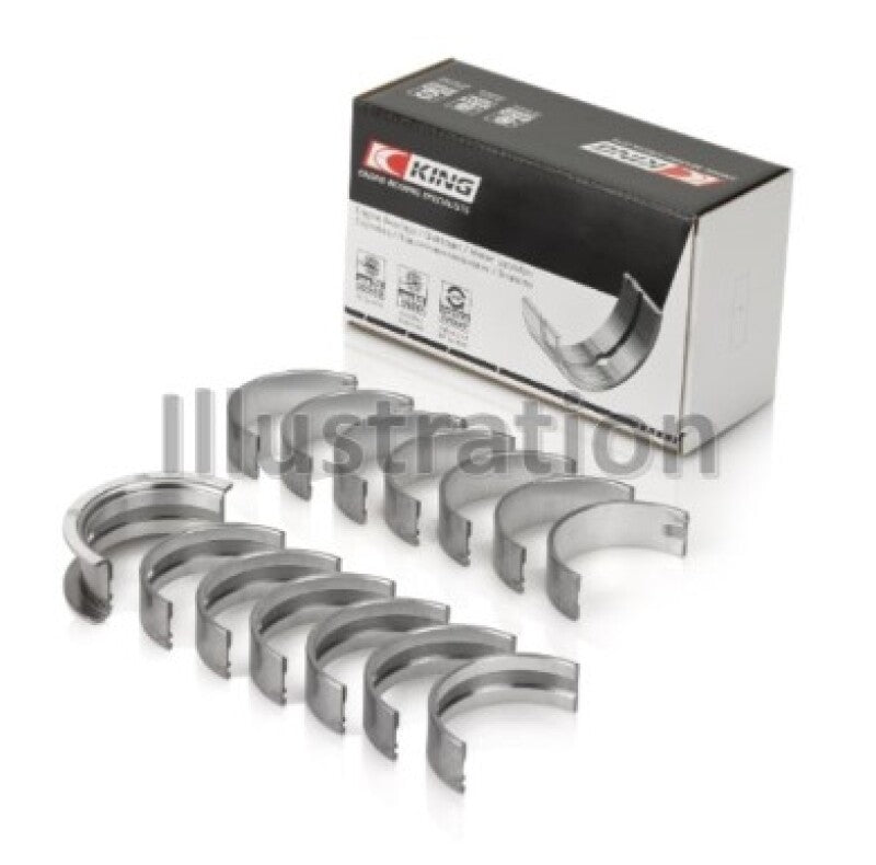 King Engine Bearings BMW N55B30A/N53B30A/N52B30A Main Bearing Set - Size STD - Circuit Hero