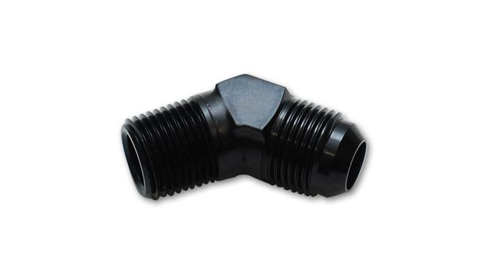Vibrant -10AN to 3/8in NPT Female Swivel 90 Degree Adapter Fitting - Circuit Hero