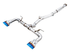 AWE Track Edition Exhaust for Subaru BRZ / Toyota GR86 / Toyota 86 / Scion FR-S - Vapor Blue Tips - Circuit Hero
