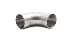 Vibrant 3.0in OD 4.33in Tangent Length T304 SS 90 Deg Mandrel Bend w/Extended Leg Length - Circuit Hero