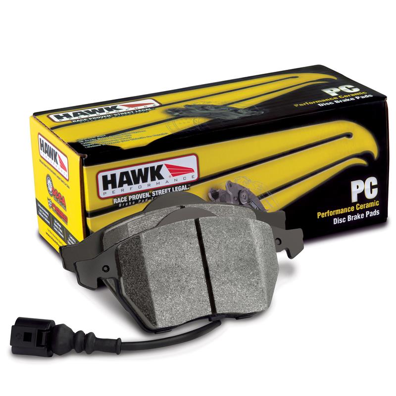Hawk 02-05 Porsche 911 Carrera 4 Turbo Look/Carrera 4S Front Street Performance Ceramic Brake Pads - Circuit Hero