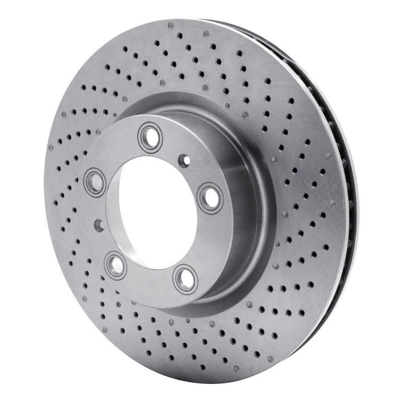 DFC 09-23 Porsche 911 Right Front Drilled Brake Rotor - Circuit Hero