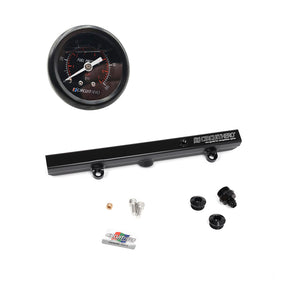 Circuit Hero Aluminum Fuel Rail & Gauge Combo K-Series Honda