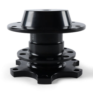 Quick Release Steering Wheel Hub 6-Bolt Black