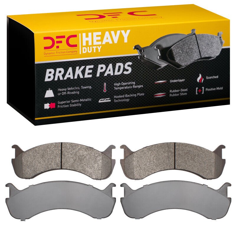DFC 04-08 Ford F-650/F-750 Front/Rear Heavy Duty Pads - Semi Metallic - Circuit Hero