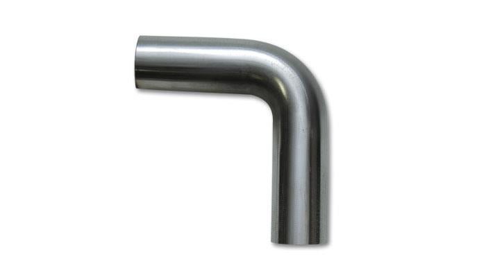 Vibrant 3.5in O.D. T304 SS 90 deg Mandrel Bend 6in x 6in leg lengths (5.5in Centerline Radius) - Circuit Hero