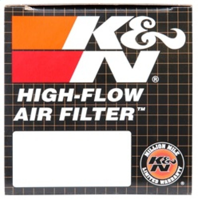 K&N Universal Chrome Filter 2.063in Flange ID x 3.5in Base OD x 2in Top OD x 4in H - Circuit Hero