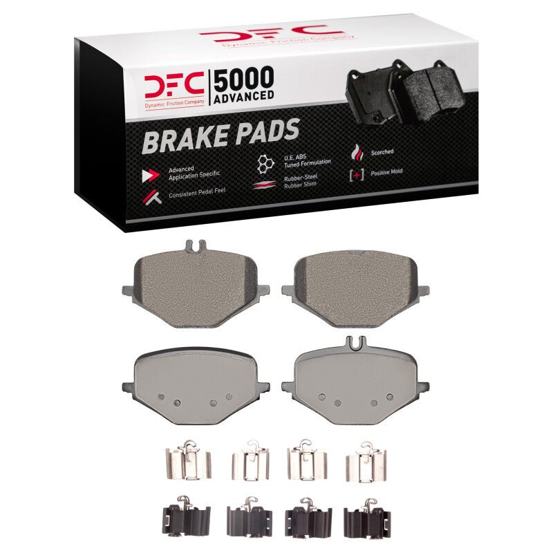 DFC 19-25 Mercedes-Benz GLE63 AMG S Rear 5000 Advanced Low Metallic Brake Pads and Hardware Kit - Circuit Hero