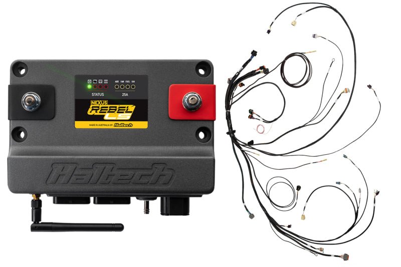Haltech NEXUS Rebel LS Gen IV 6-Pin DBW Throttle/EV6 Injectors/Manual Transmission - Circuit Hero