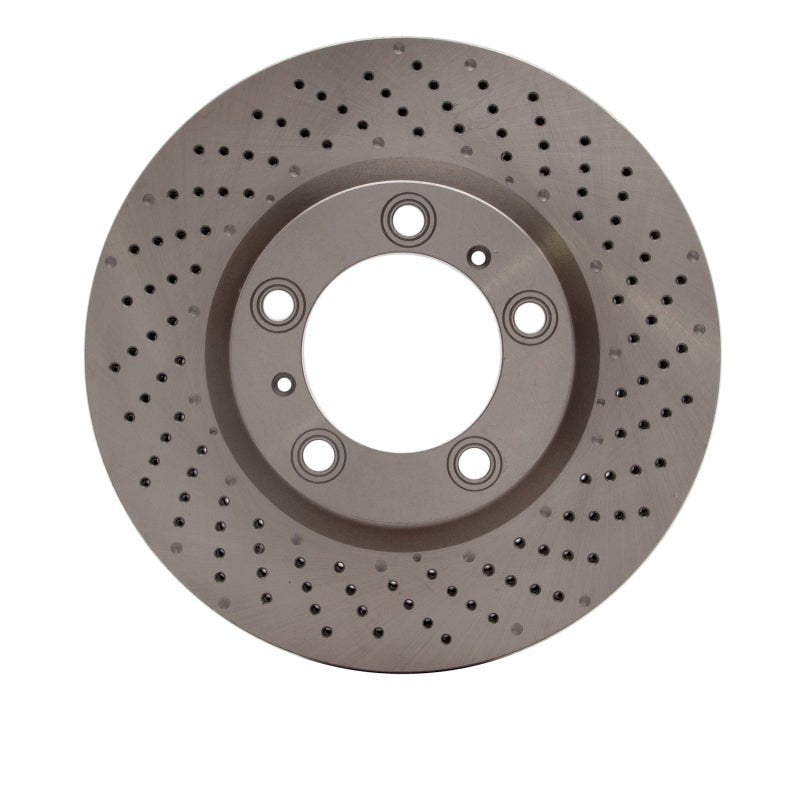 DFC 09-23 Porsche 911 Right Front Drilled Brake Rotor - Circuit Hero