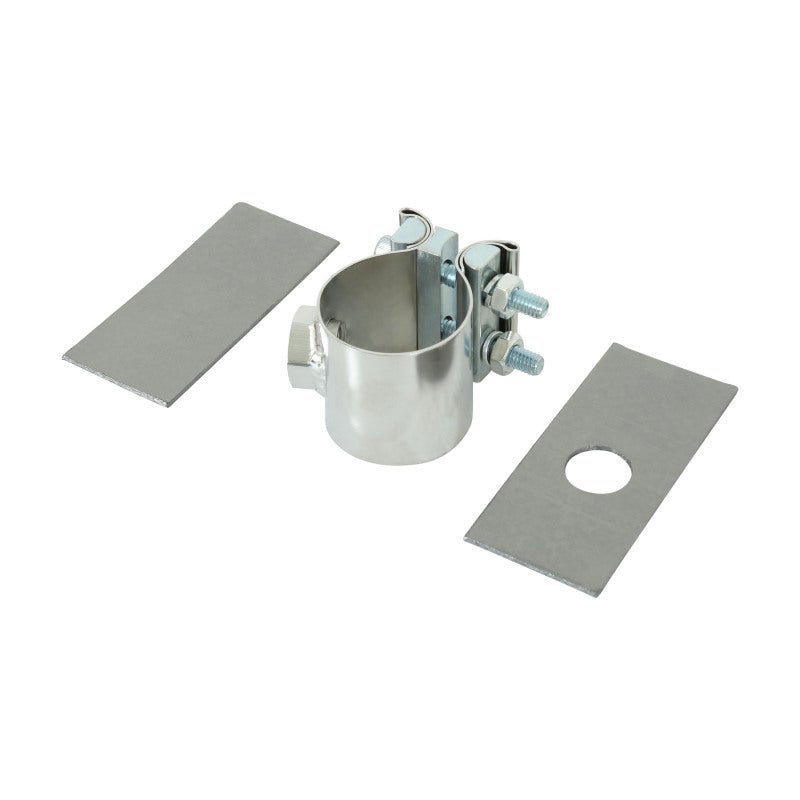 O2 Sensor Flange Pipe AEM No-Weld O2 Sensor Mount for 1.75 to 2.0 inch Diameter Pipe ...