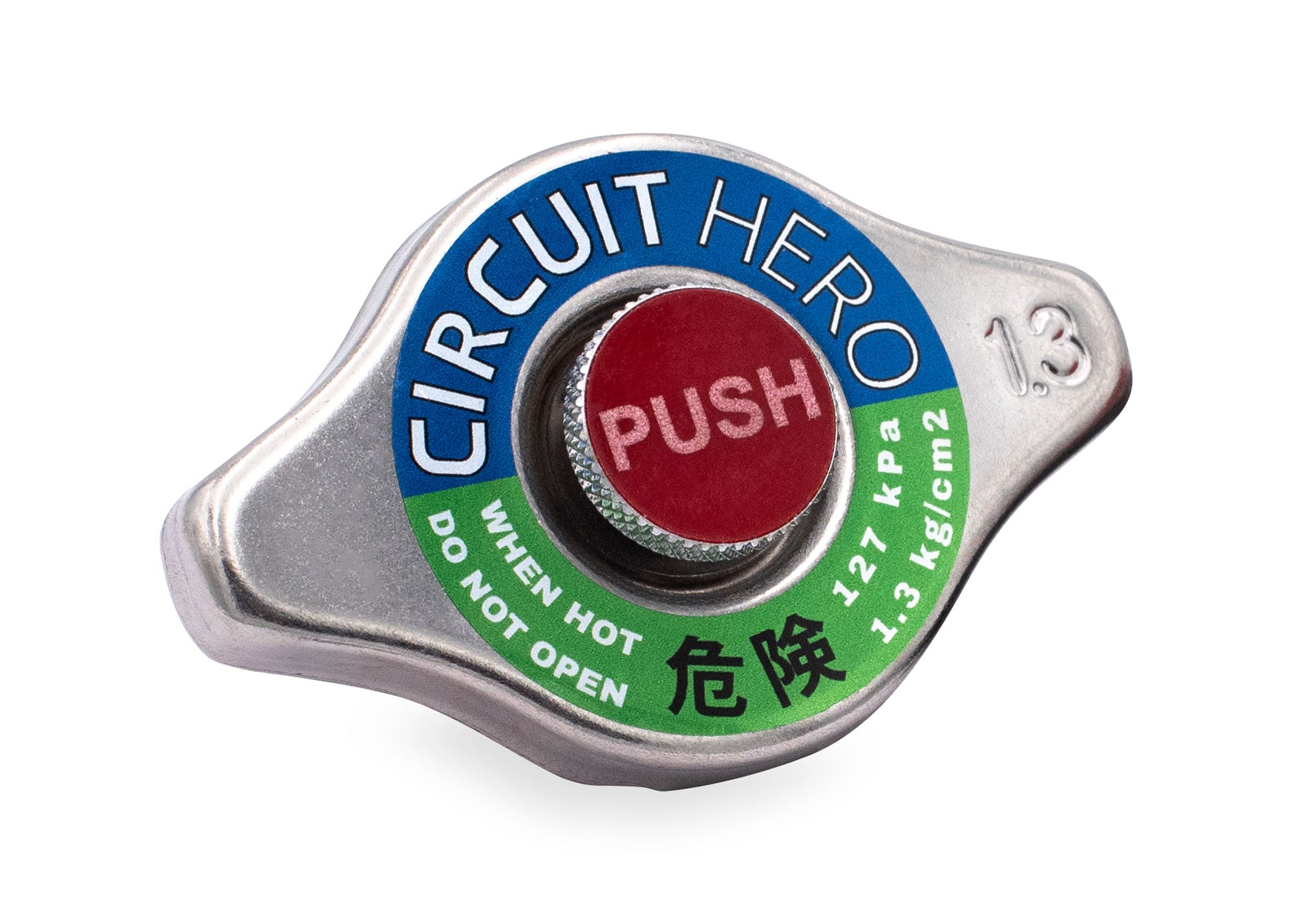 Pressure relief clearance radiator cap