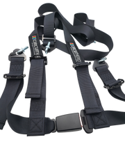 Circuit Hero 4 Point Harness 2" Belts (Black)