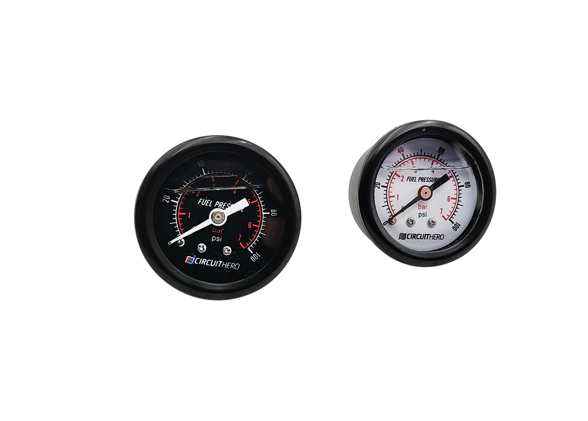 Turbosmart FPR Gauge 0-100psi Liquid Fill