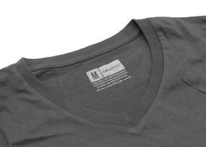 Circuit Hero Logo T-Shirt (Grey V-Neck)