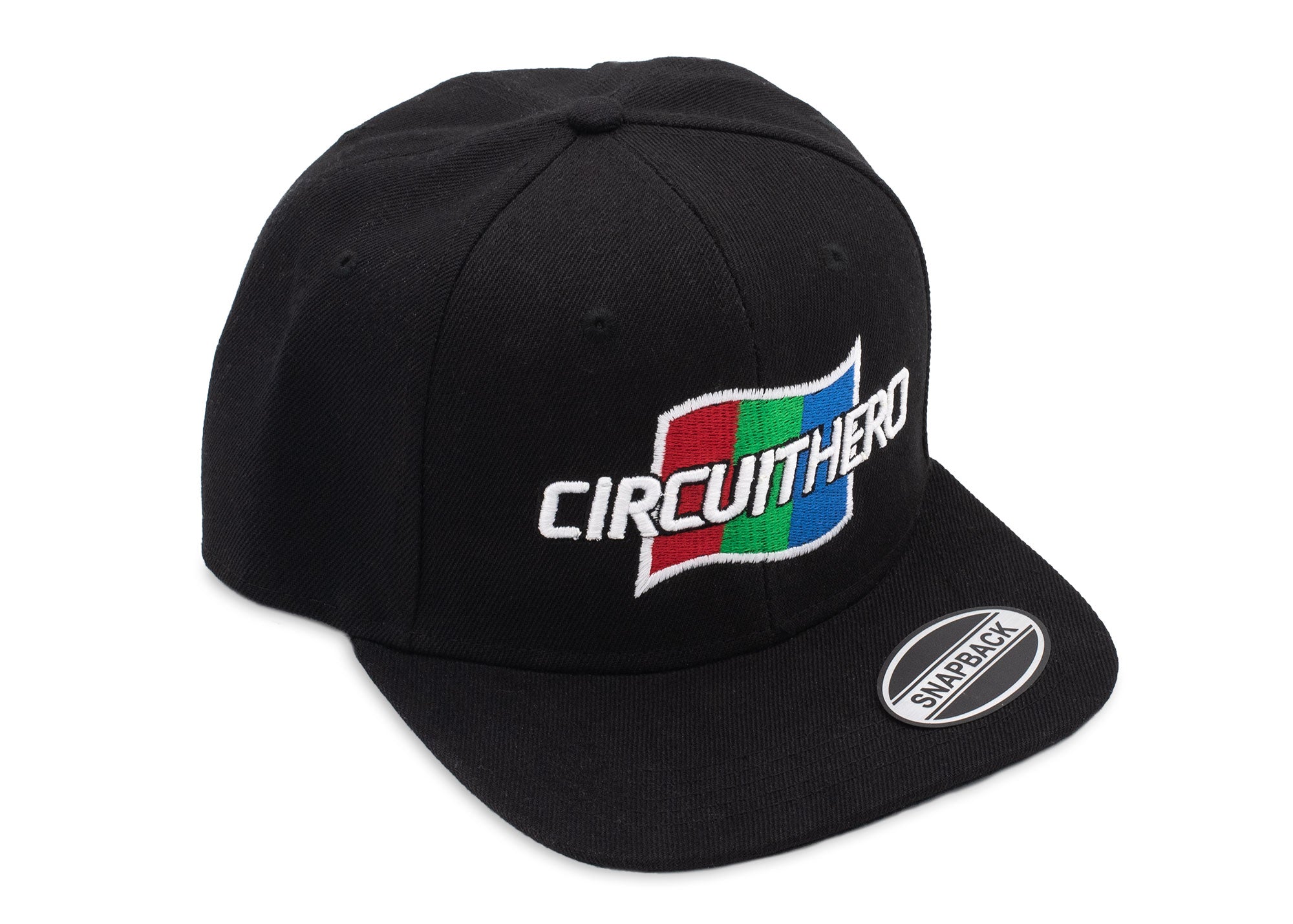 Circuit Hero Flag Snapback Track Hat