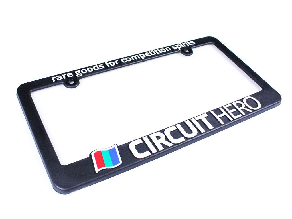 Circuit Hero License Plate Frame